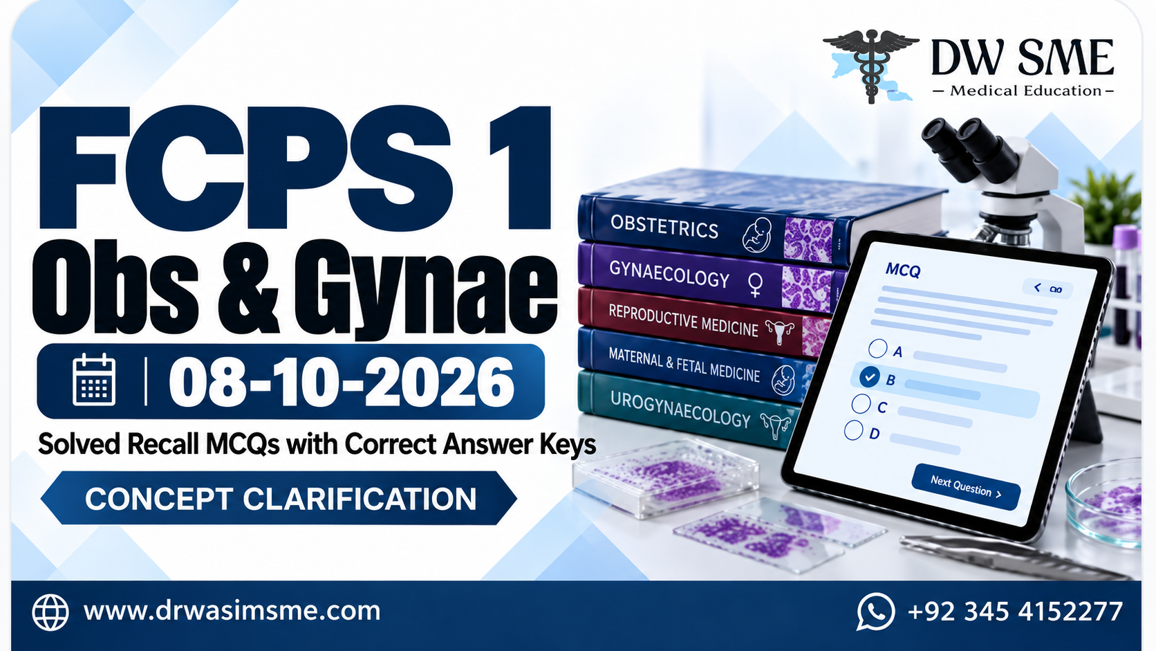 FCPS 1 | Obs & Gynae | 08-10-2026